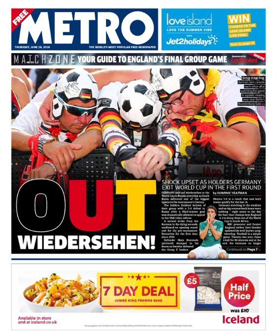 METRO Thu 28 Jun