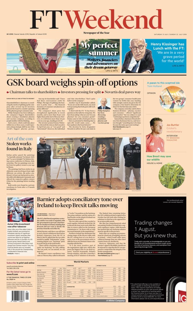 FT Sat 21 Jul